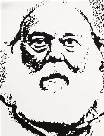 ELLSWORTH KELLY Portrait of Henry Geldzahler.